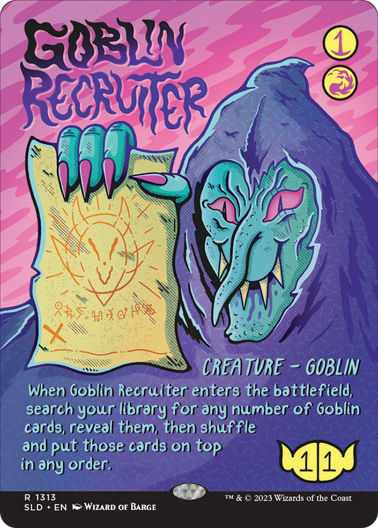 Goblin Recruiter [Secret Lair Drop Series] | Sanctuary Gaming