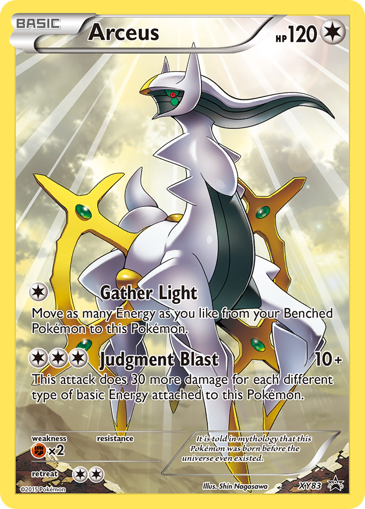 Arceus (XY83) [XY: Black Star Promos] | Sanctuary Gaming