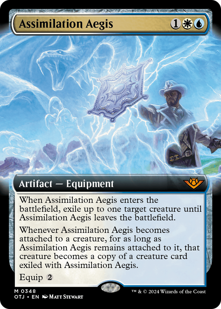 Assimilation Aegis (Extended Art) [Outlaws of Thunder Junction] | Sanctuary Gaming