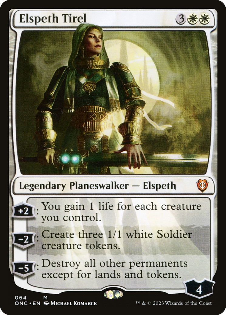 Elspeth Tirel [Phyrexia: All Will Be One Commander] | Sanctuary Gaming