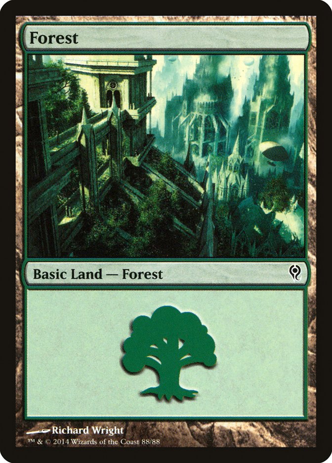 Forest (88) [Duel Decks: Jace vs. Vraska] | Sanctuary Gaming