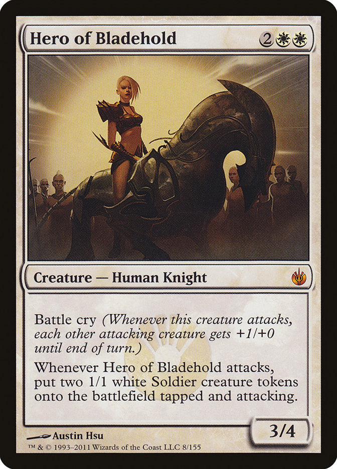 Hero of Bladehold (Oversized) [Oversize Cards] | Sanctuary Gaming