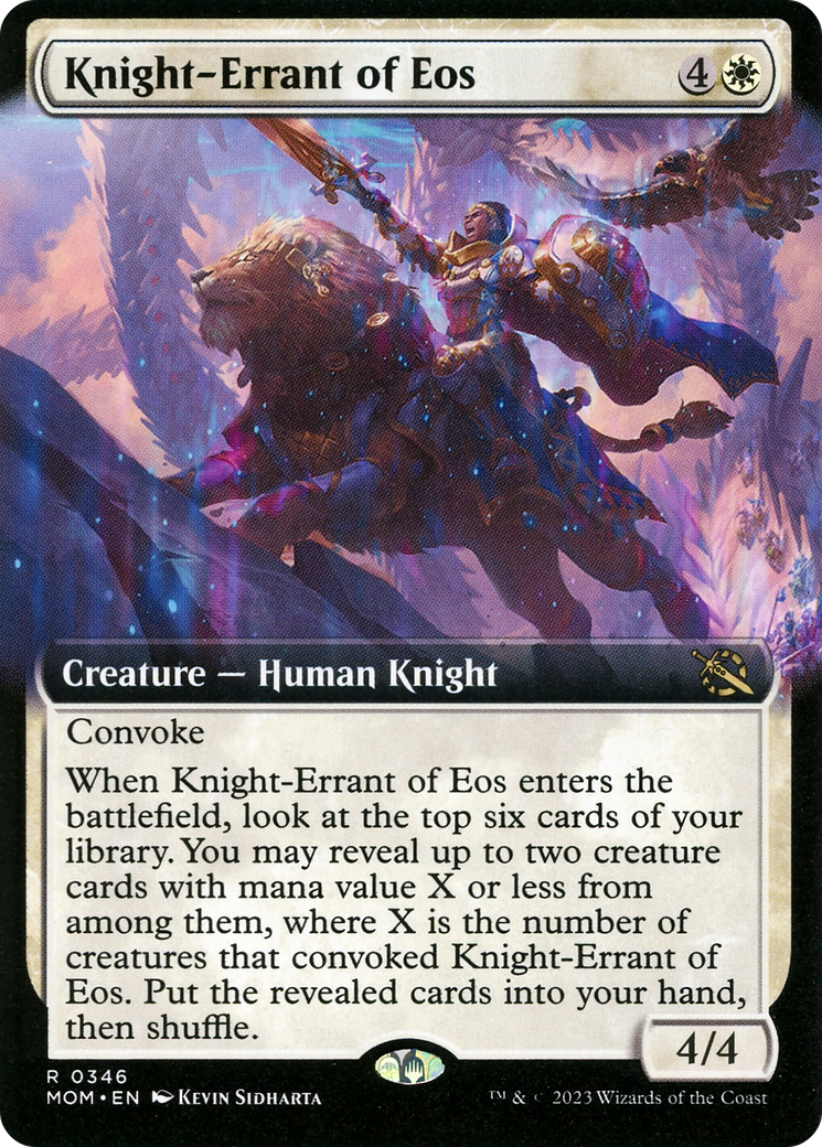 Knight-Errant of Eos (Extended Art) [March of the Machine] | Sanctuary Gaming