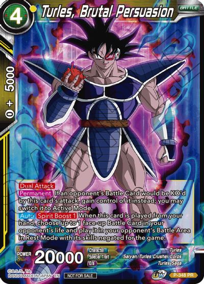 Turles, Brutal Persuasion (P-348) [Tournament Promotion Cards] | Sanctuary Gaming