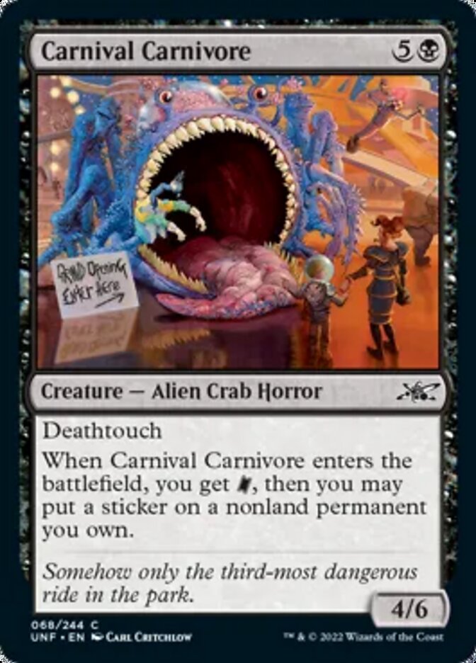 Carnival Carnivore [Unfinity] | Sanctuary Gaming
