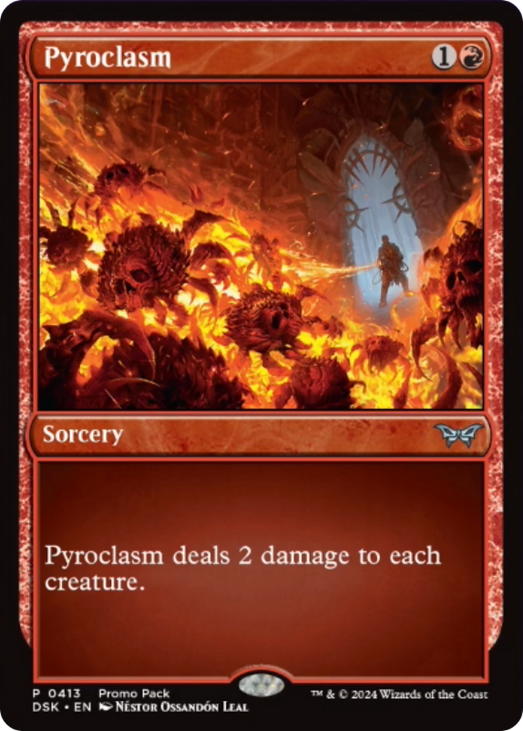 Pyroclasm [Duskmourn: House of Horror Promos] | Sanctuary Gaming