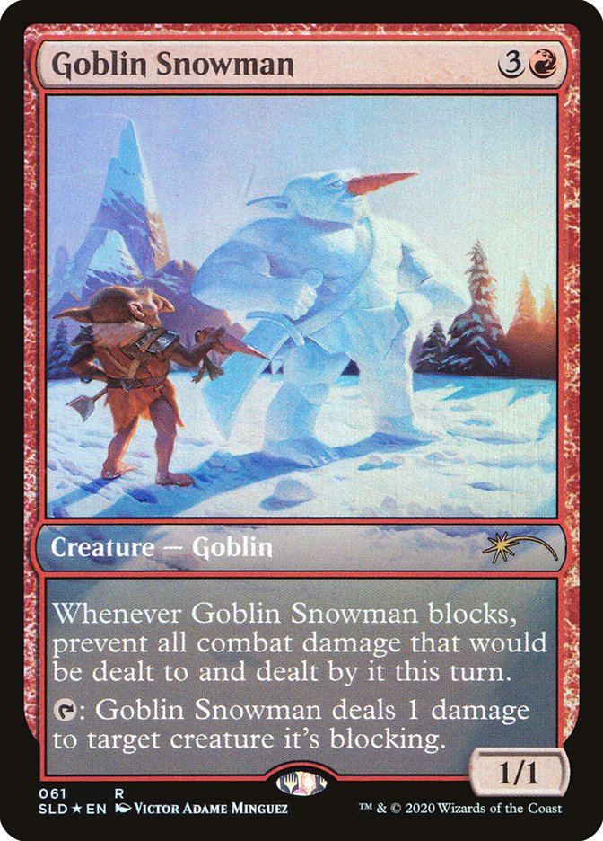 Goblin Snowman [Secret Lair Drop Series] | Sanctuary Gaming