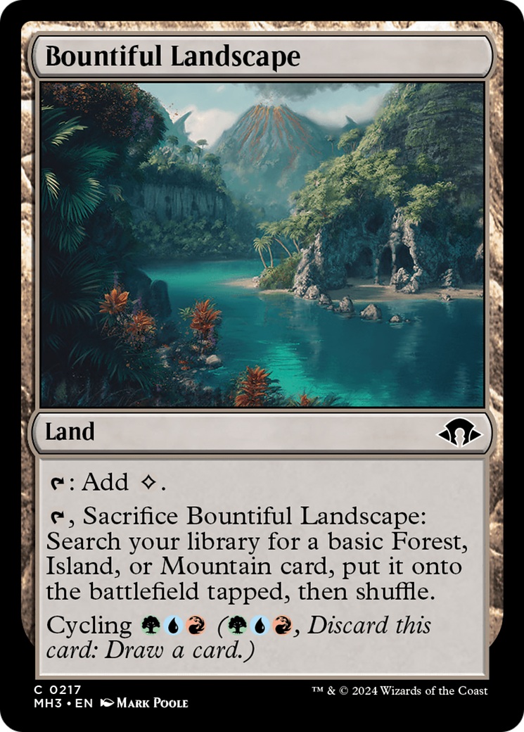 Bountiful Landscape [Modern Horizons 3] | Sanctuary Gaming