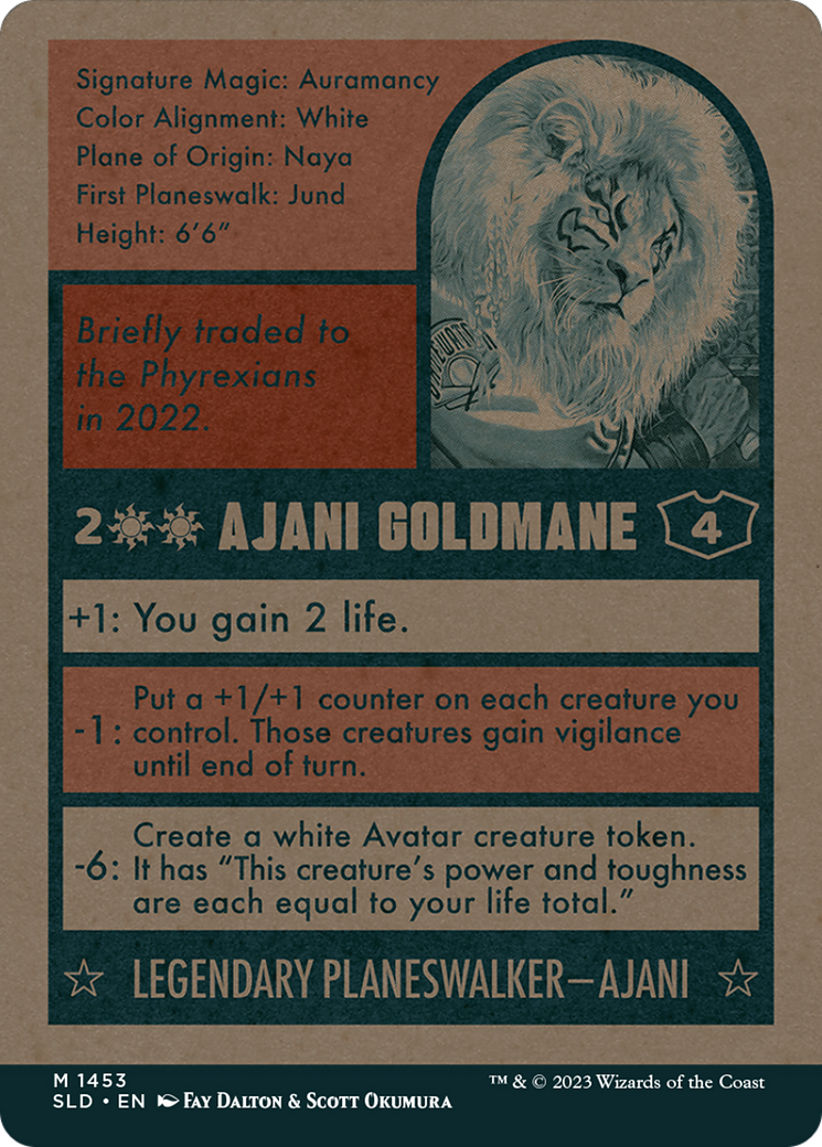 Ajani Goldmane [Secret Lair Drop Series] | Sanctuary Gaming