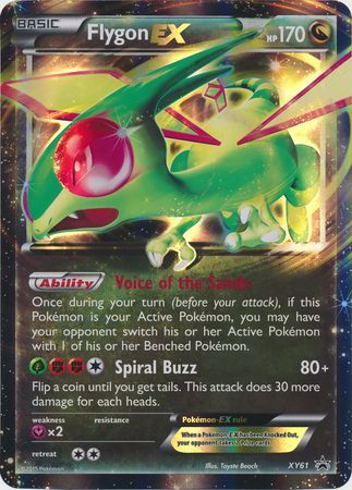 Flygon EX (XY61) (Jumbo Card) [XY: Black Star Promos] | Sanctuary Gaming