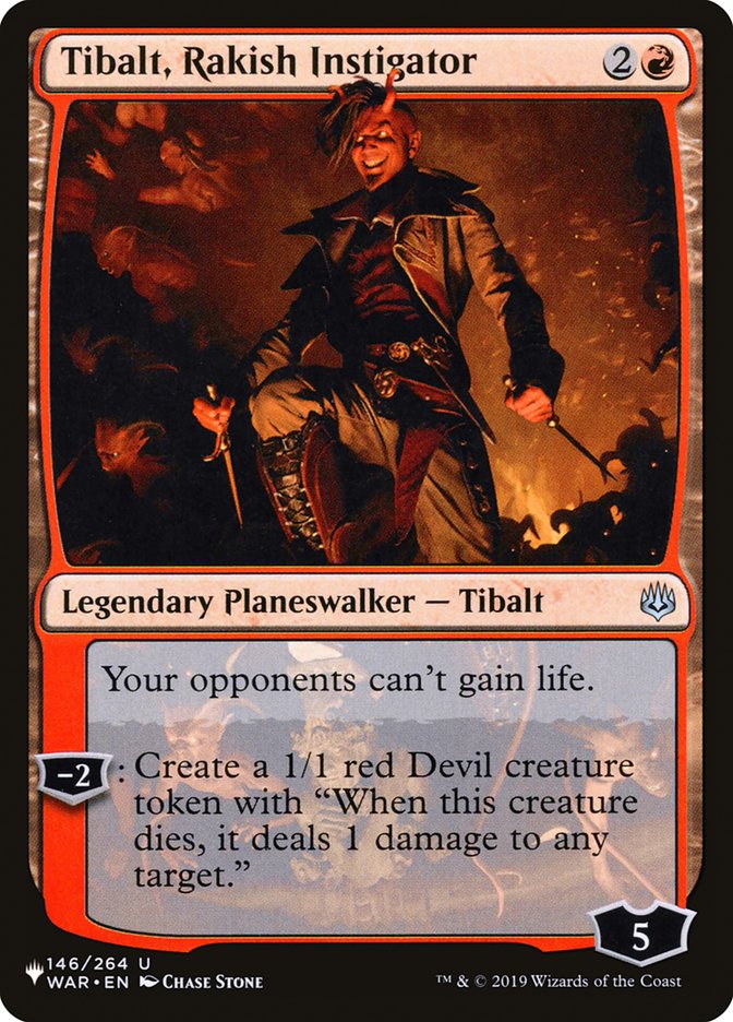 Tibalt, Rakish Instigator [The List] | Sanctuary Gaming