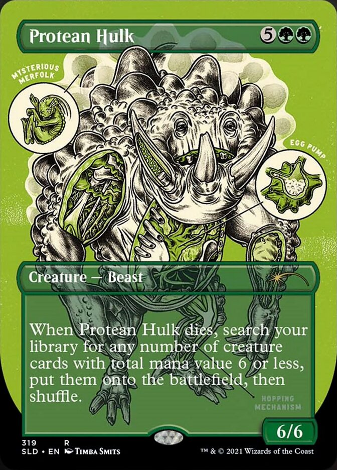 Protean Hulk (Borderless Foil Etched) [Secret Lair Drop Series] | Sanctuary Gaming