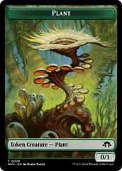 Plant (Ripple Foil) // Zombie Double-Sided Token [Modern Horizons 3 Tokens] | Sanctuary Gaming