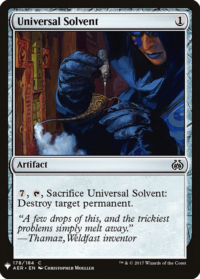Universal Solvent [Mystery Booster] | Sanctuary Gaming