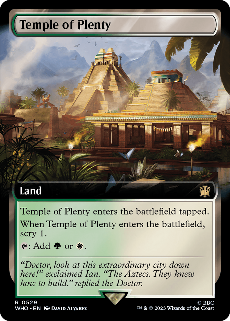 Temple of Plenty (Extended Art) [Doctor Who] | Sanctuary Gaming