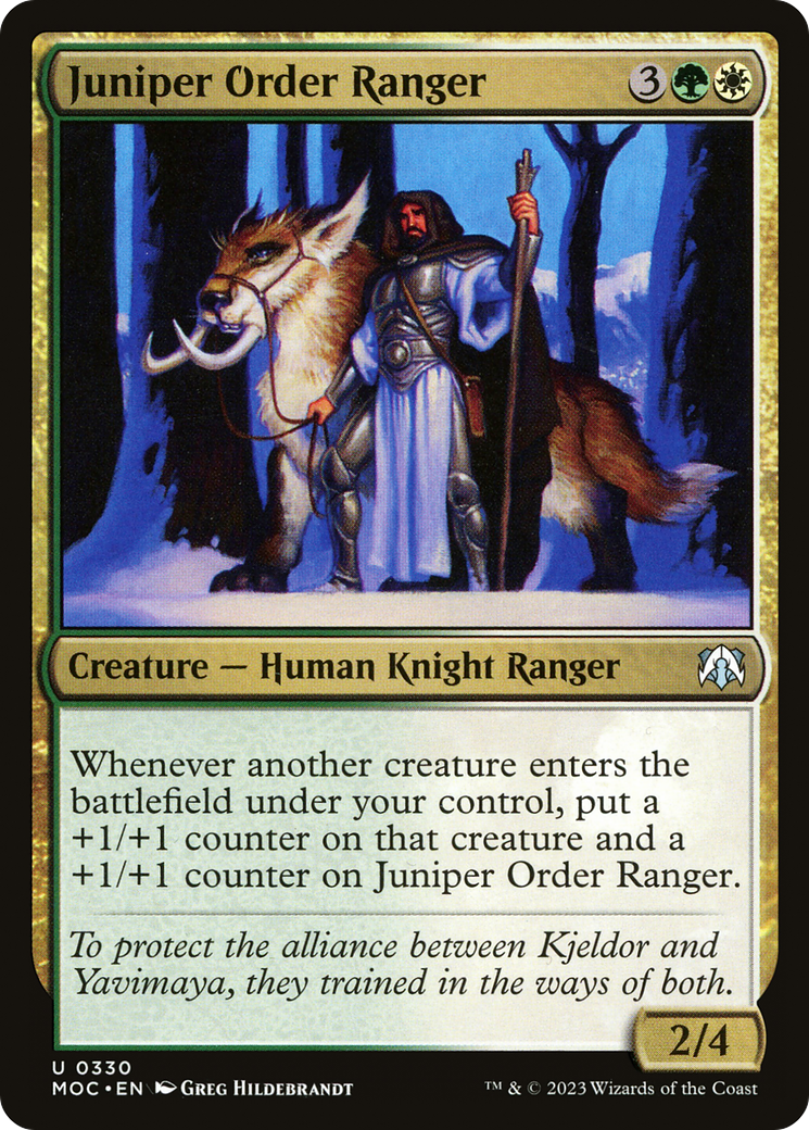 Juniper Order Ranger [March of the Machine Commander] | Sanctuary Gaming
