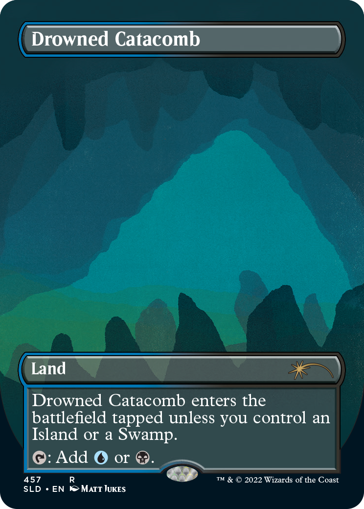 Drowned Catacomb (Borderless) [Secret Lair Drop Series] | Sanctuary Gaming