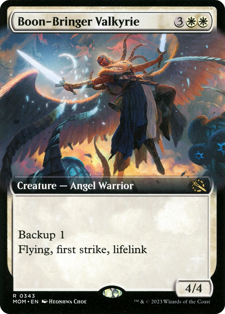 Boon-Bringer Valkyrie (Extended Art) [March of the Machine] | Sanctuary Gaming