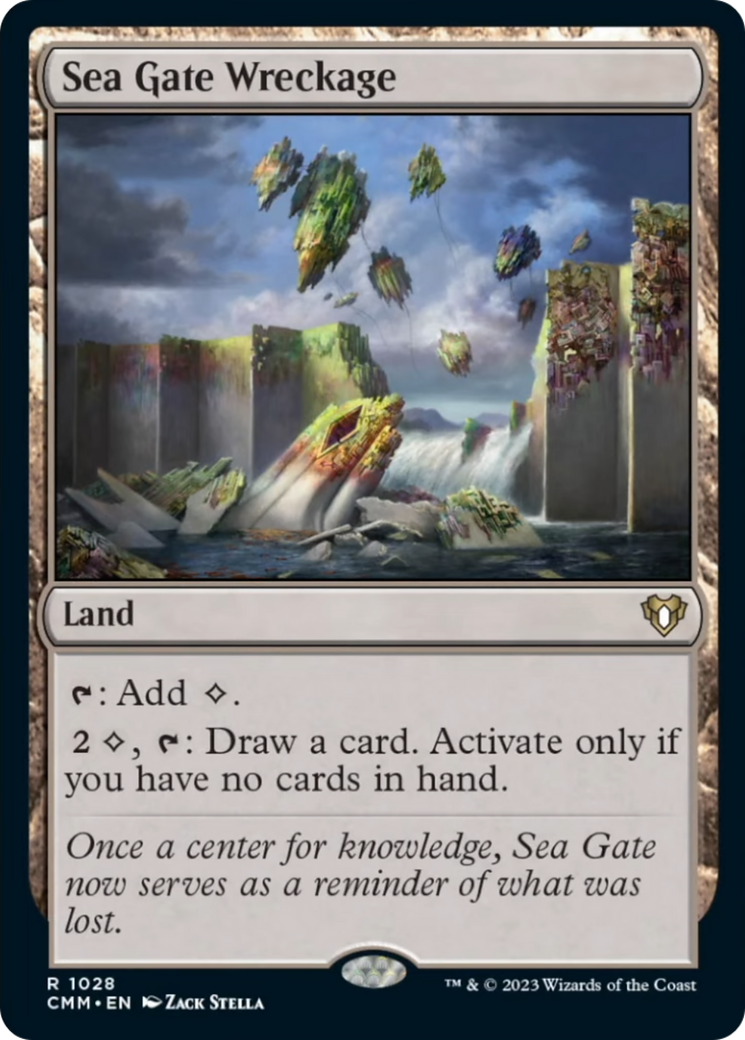 Sea Gate Wreckage [Commander Masters] | Sanctuary Gaming