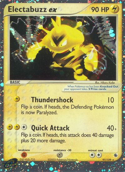 Electabuzz ex (97/109) [EX: Ruby & Sapphire] | Sanctuary Gaming