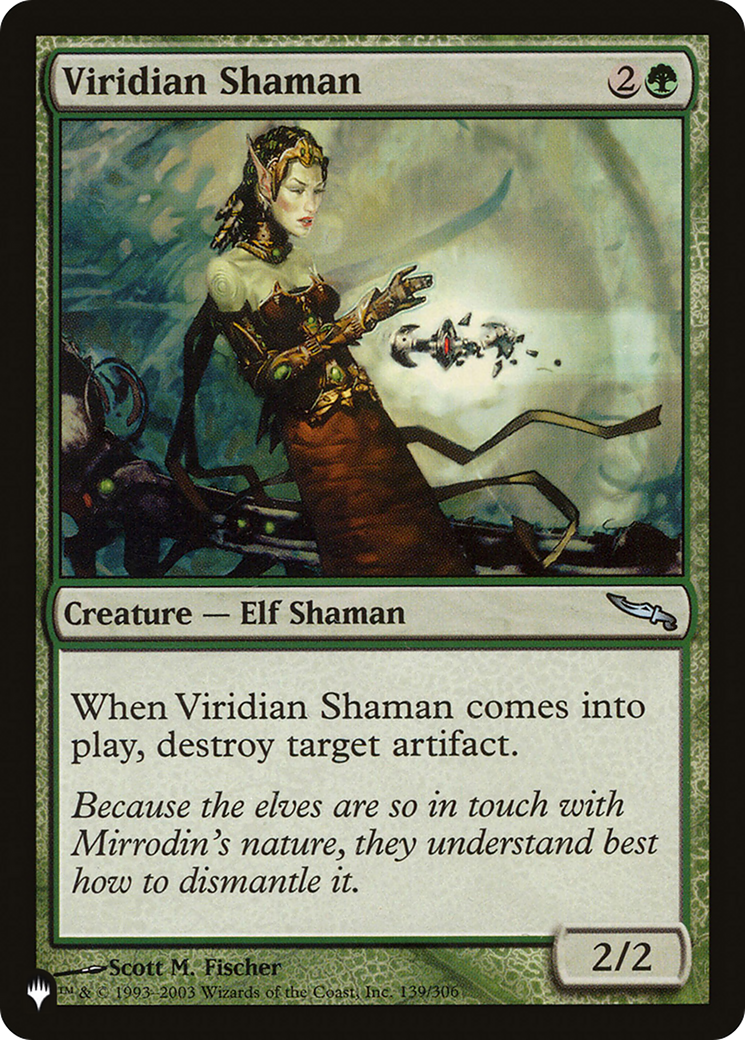 Viridian Shaman [The List Reprints] | Sanctuary Gaming