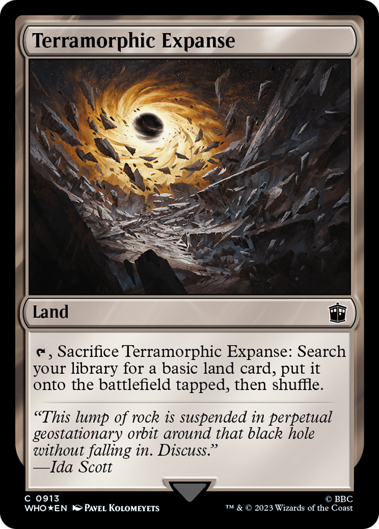 Terramorphic Expanse (Surge Foil) [Doctor Who] | Sanctuary Gaming