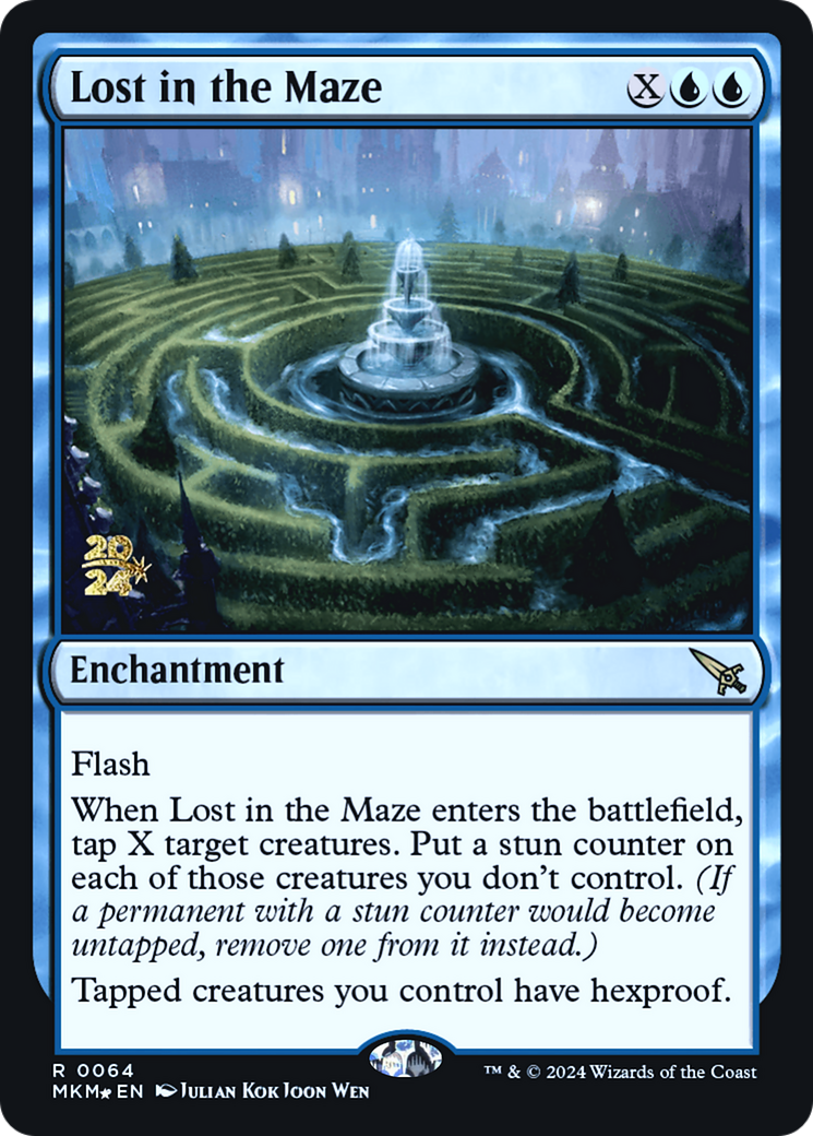 Lost in the Maze [Murders at Karlov Manor Prerelease Promos] | Sanctuary Gaming