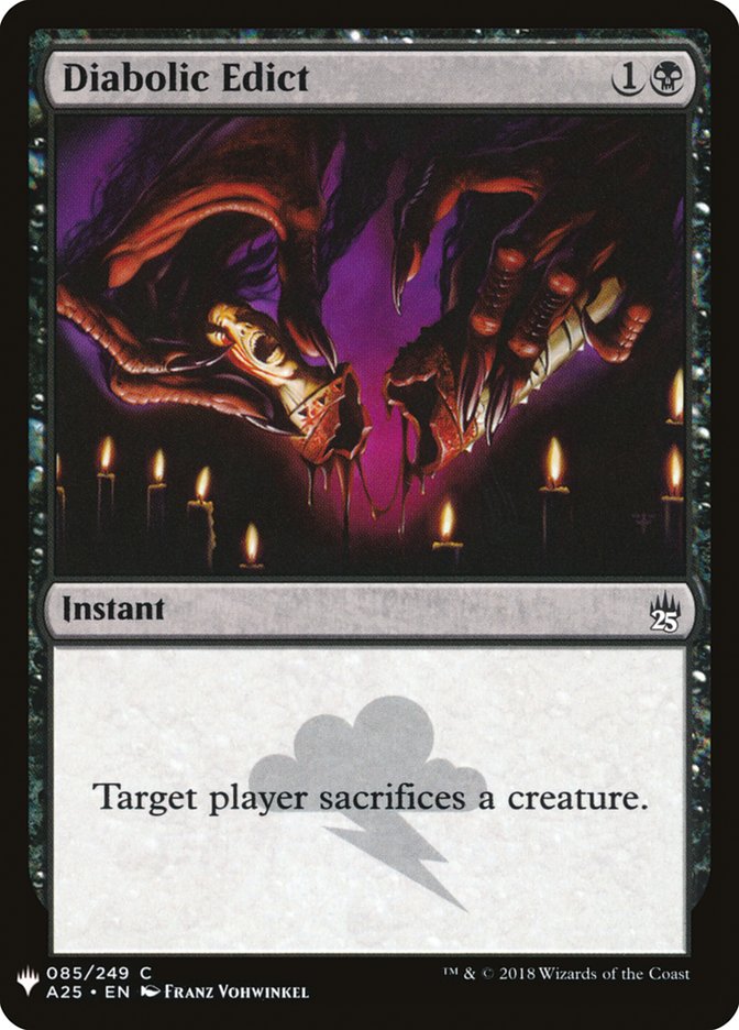 Diabolic Edict [Mystery Booster] | Sanctuary Gaming