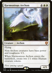 Harmonious Archon [Phyrexia: All Will Be One Commander] | Sanctuary Gaming