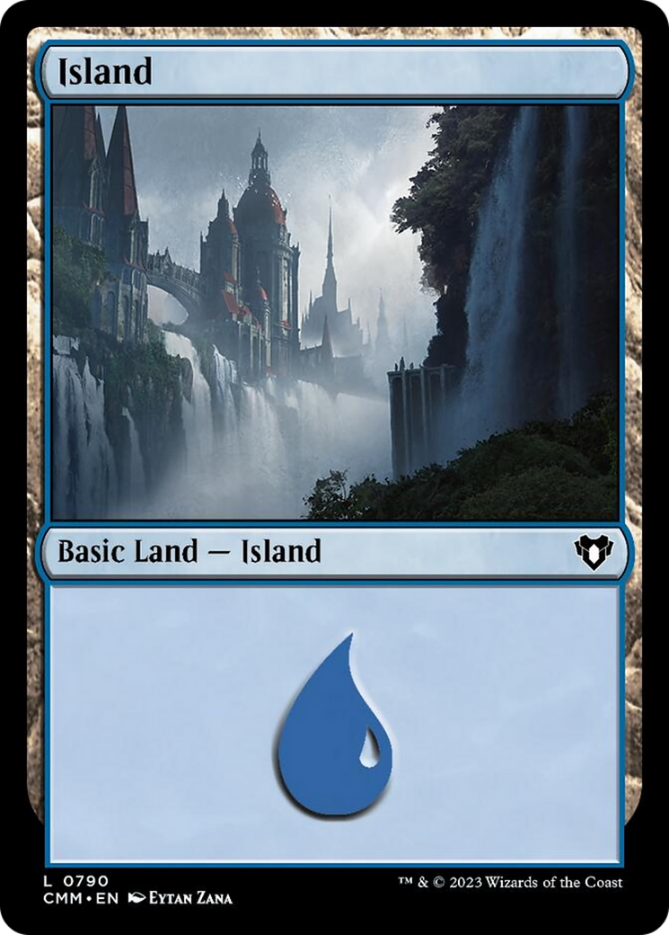 Island (790) [Commander Masters] | Sanctuary Gaming