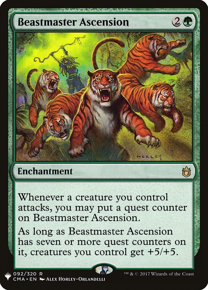 Beastmaster Ascension [Mystery Booster] | Sanctuary Gaming