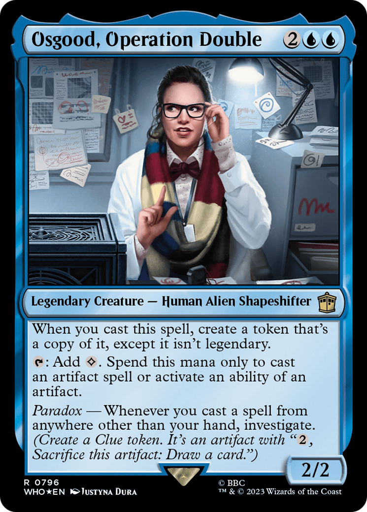 Osgood, Operation Double (Surge Foil) [Doctor Who] | Sanctuary Gaming