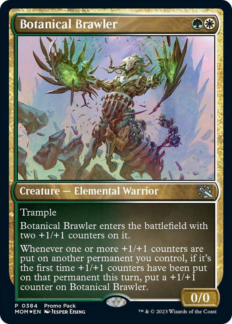 Botanical Brawler (Promo Pack) [March of the Machine Promos] | Sanctuary Gaming