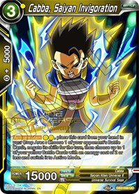 Cabba, Saiyan Invigoration (Divine Multiverse Draft Tournament) (DB2-099) [Tournament Promotion Cards] | Sanctuary Gaming