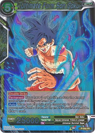 Ultimate Form Son Goku (P-059) [Promotion Cards] | Sanctuary Gaming