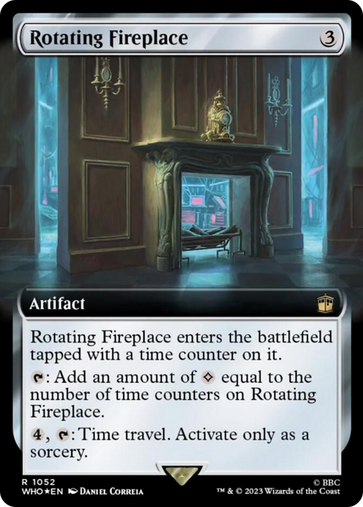 Rotating Fireplace (Extended Art) (Surge Foil) [Doctor Who] | Sanctuary Gaming