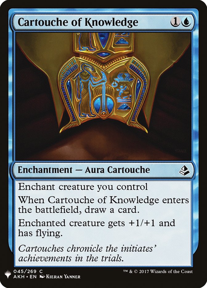 Cartouche of Knowledge [Mystery Booster] | Sanctuary Gaming
