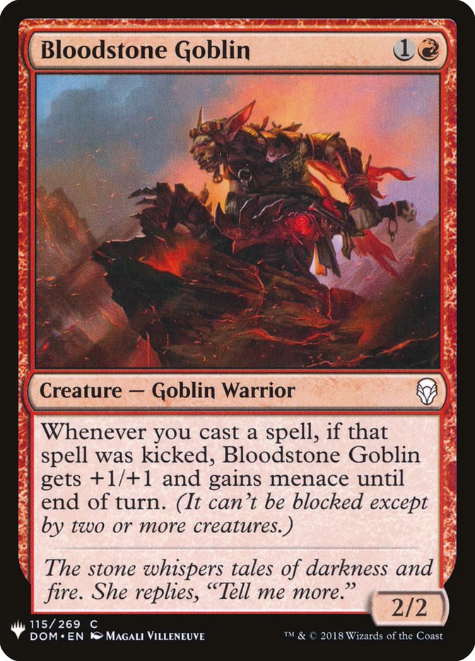 Bloodstone Goblin [Mystery Booster] | Sanctuary Gaming