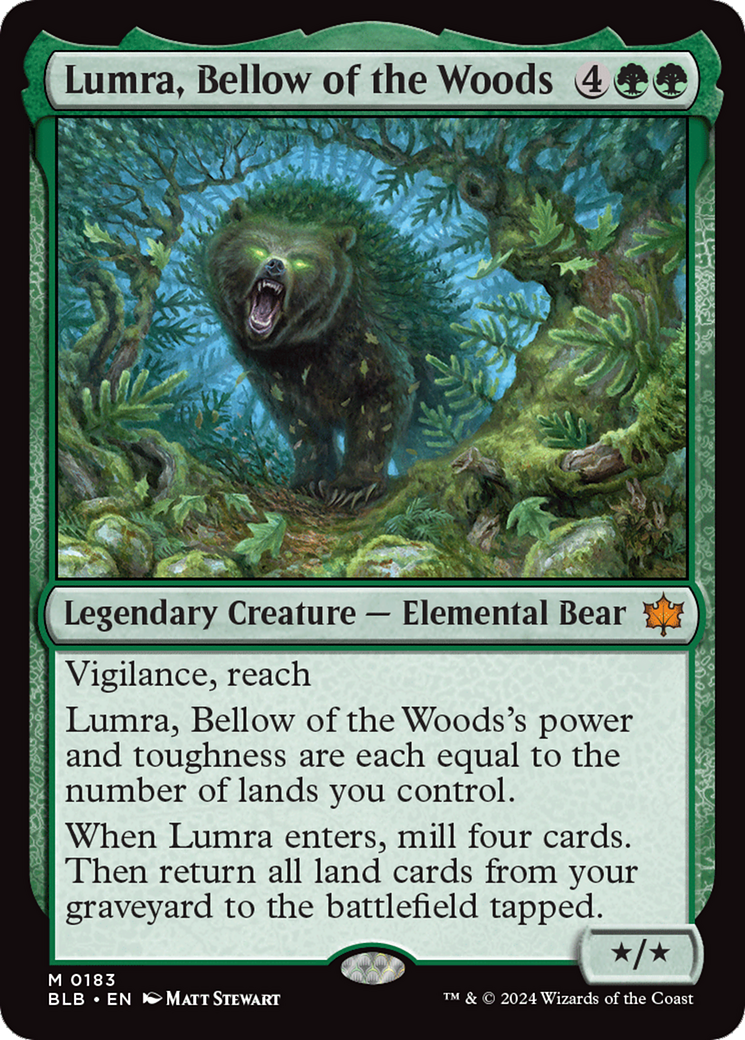Lumra, Bellow of the Woods [Bloomburrow] | Sanctuary Gaming