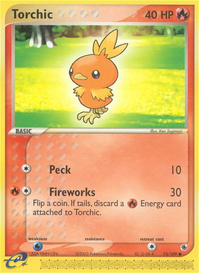 Torchic (73/109) [EX: Ruby & Sapphire] | Sanctuary Gaming