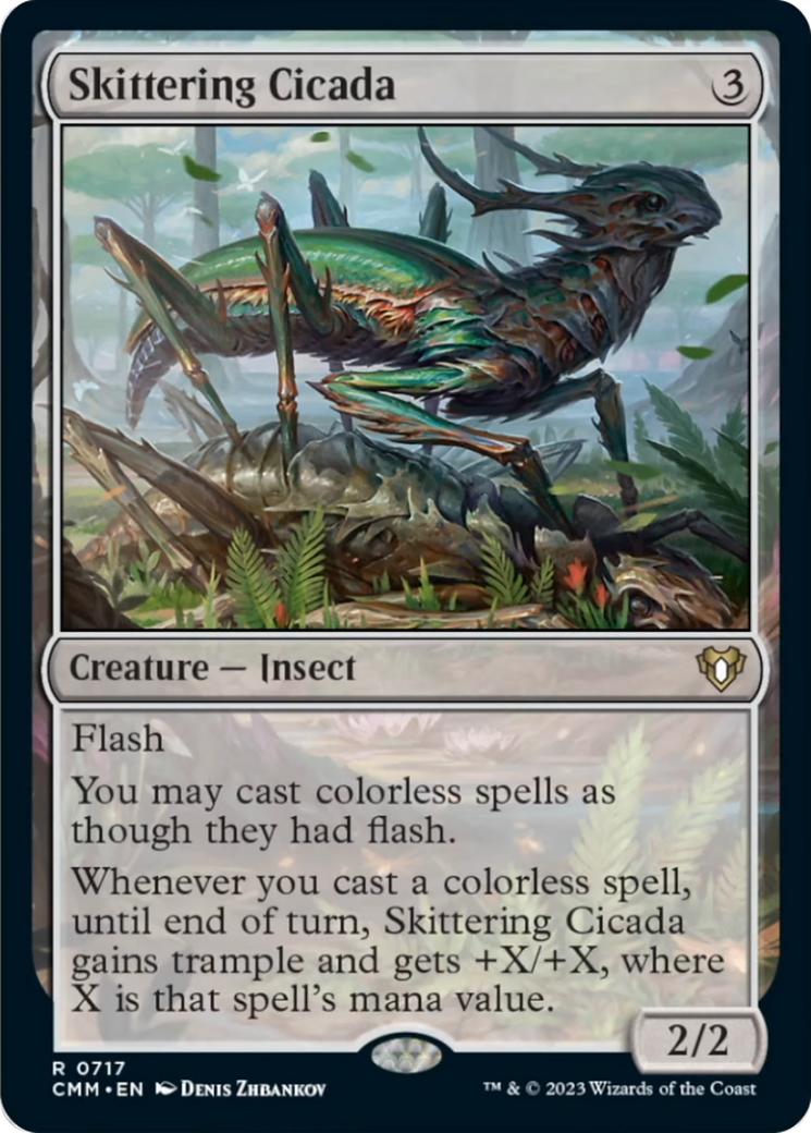 Skittering Cicada [Commander Masters] | Sanctuary Gaming