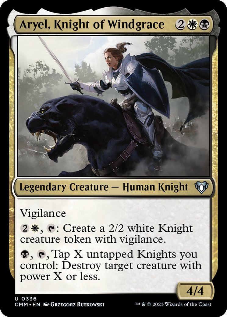 Aryel, Knight of Windgrace [Commander Masters] | Sanctuary Gaming