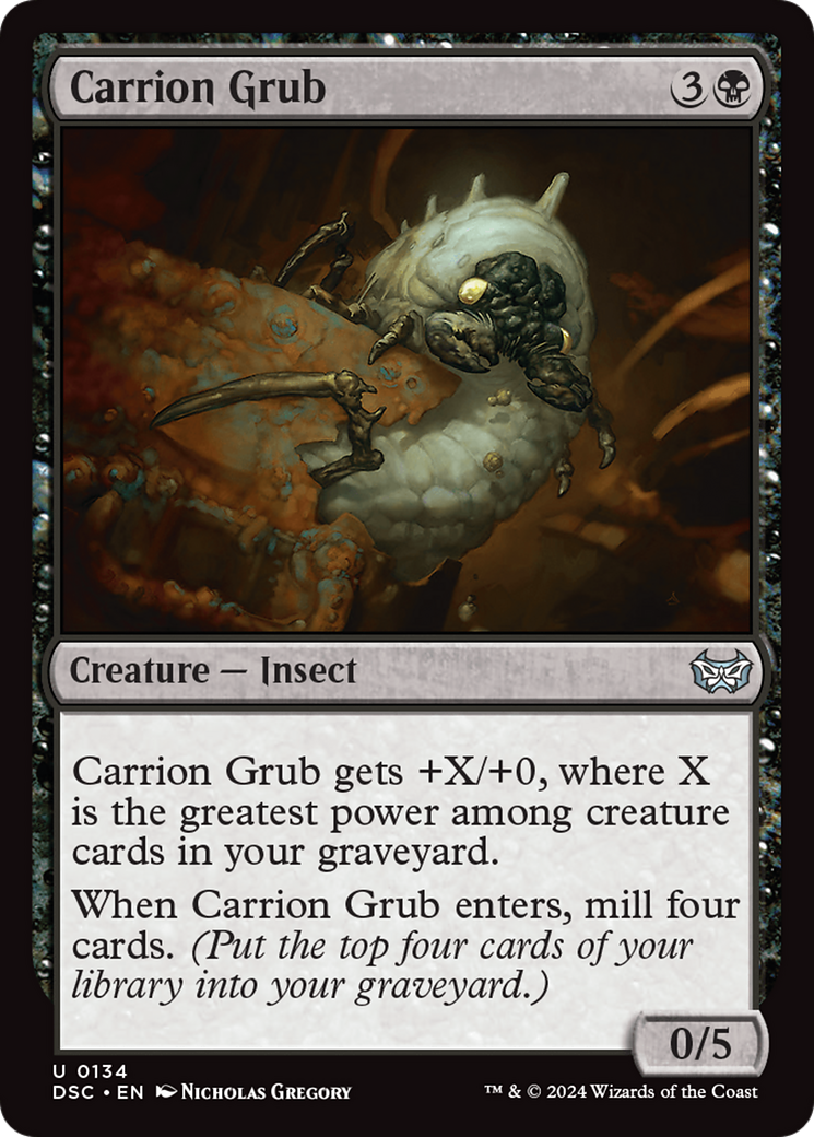 Carrion Grub [Duskmourn: House of Horror Commander] | Sanctuary Gaming