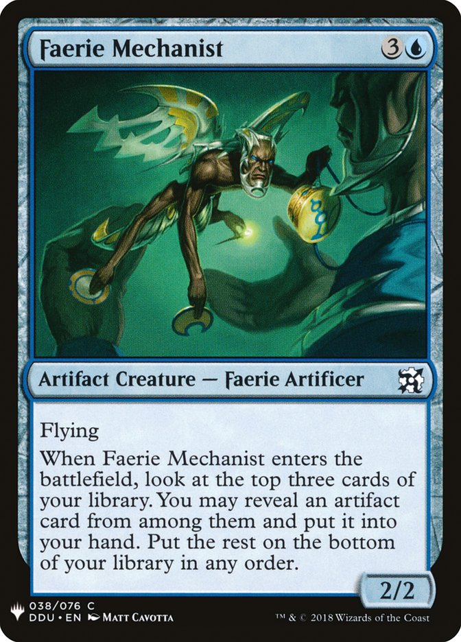 Faerie Mechanist [Mystery Booster] | Sanctuary Gaming