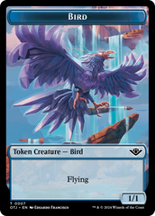 Bird // Plot Double-Sided Token [Outlaws of Thunder Junction Tokens] | Sanctuary Gaming