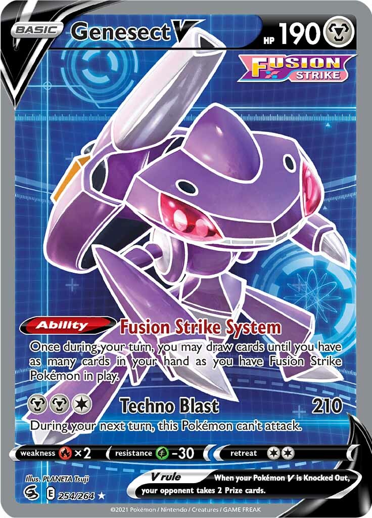 Genesect V (254/264) [Sword & Shield: Fusion Strike] | Sanctuary Gaming