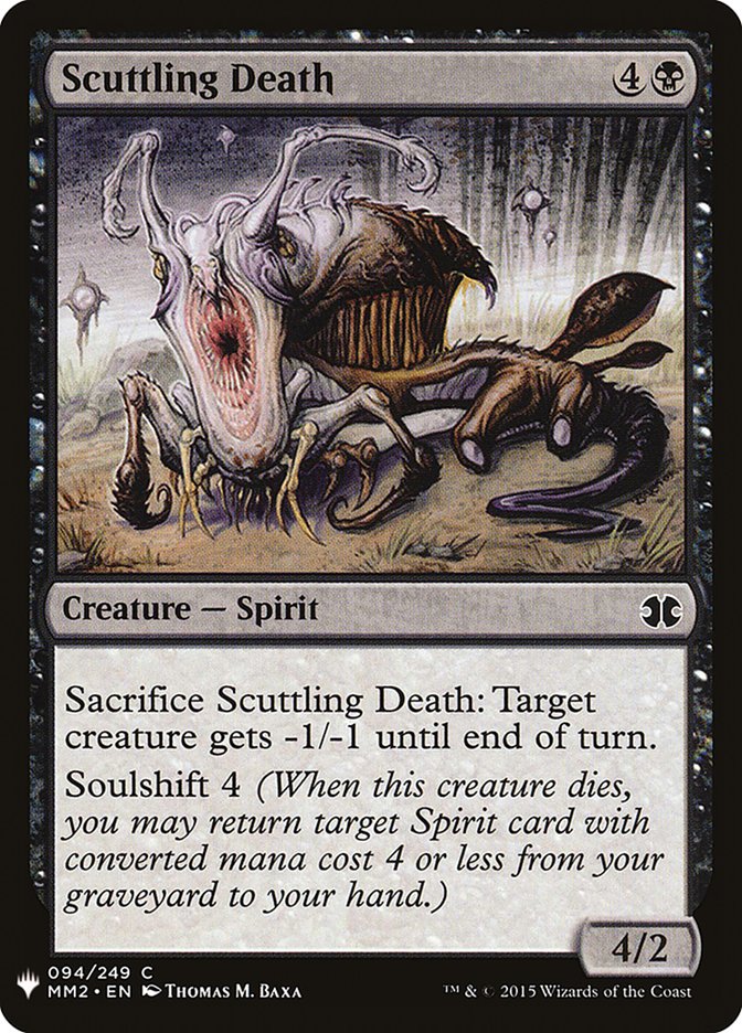 Scuttling Death [Mystery Booster] | Sanctuary Gaming