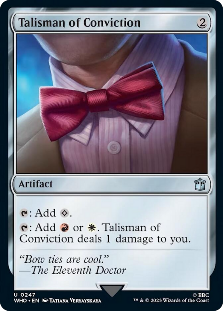 Talisman of Conviction [Doctor Who] | Sanctuary Gaming