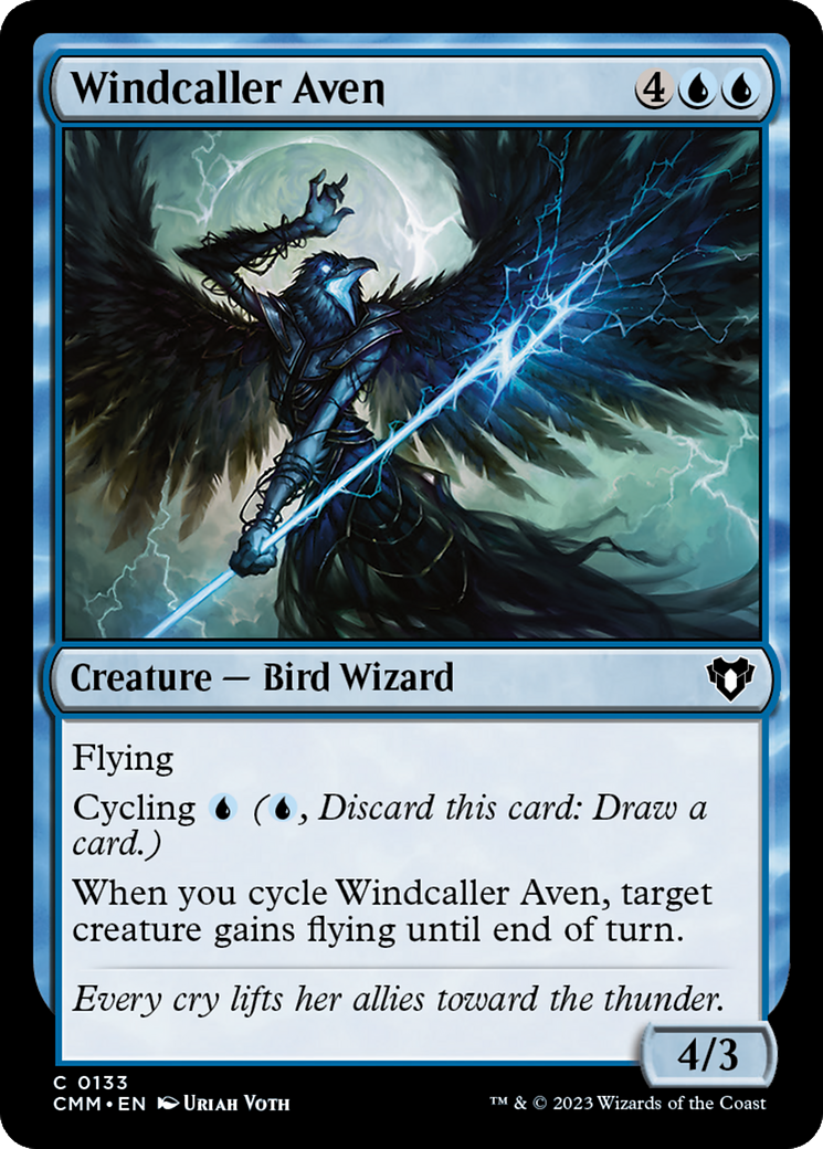 Windcaller Aven [Commander Masters] | Sanctuary Gaming