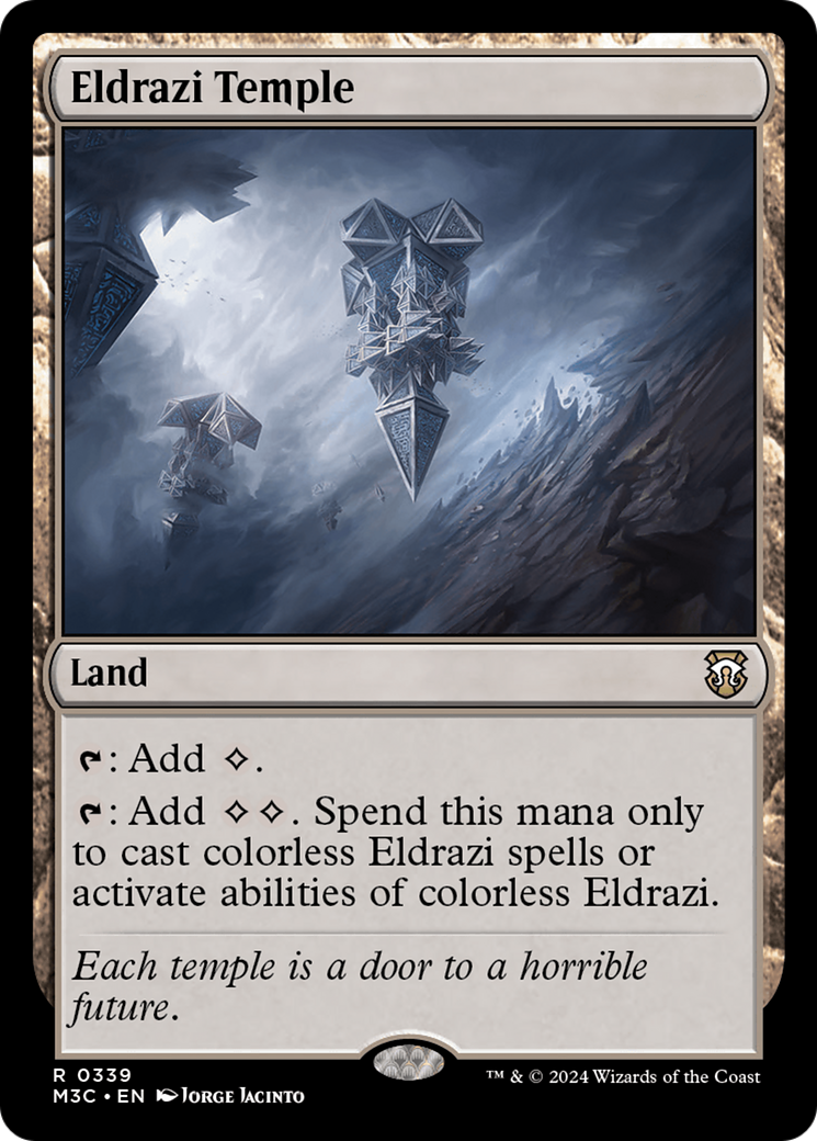 Eldrazi Temple (Ripple Foil) [Modern Horizons 3 Commander] | Sanctuary Gaming